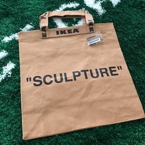SOLD***Ikea Virgil Abloh “Sculpture” bag MEDIUM